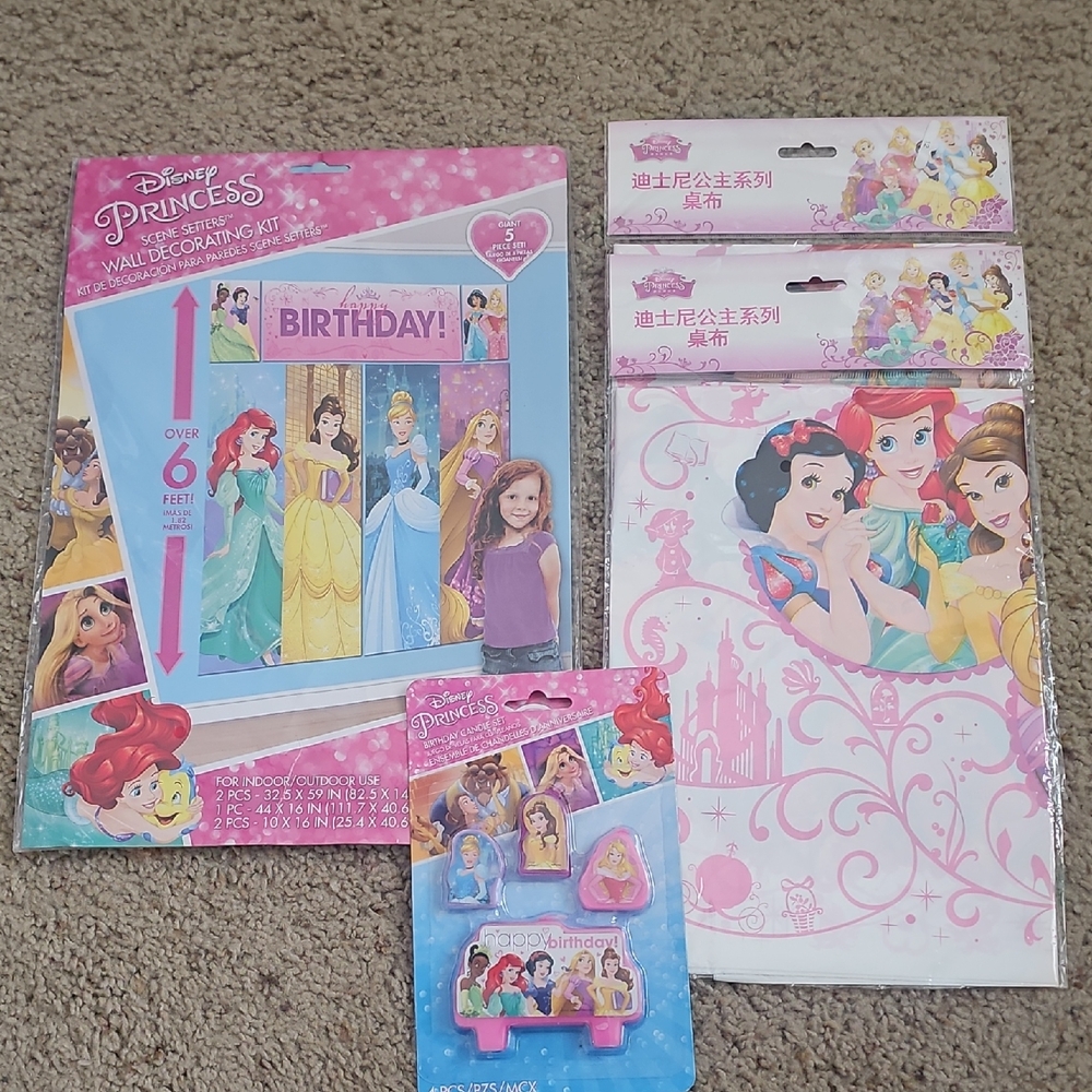 Disney Princess Birthday Party Decor
